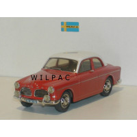 Volvo Amazon 1967 123GT rood wit grijs Somerville #136 Bijenkorf