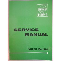 Boek: Volvo 164 Dealer Workshop Manual 1970 Engelstalig