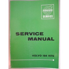 Boek: Volvo 164 Dealer Workshop Manual 1970 Engelstalig