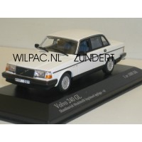 Volvo 240 GL 244 1986 wit Minichamps 1:43