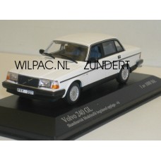 Volvo 240 GL 244 1986 wit Minichamps 1:43