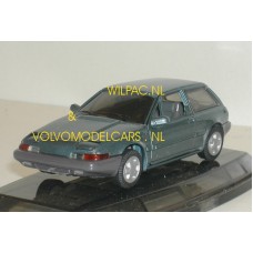 Volvo 480 ES blauw metallic AHC Doorkey 1:43