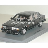 Volvo 740 Turbo 1987 antraciet metallic NEO 1:43