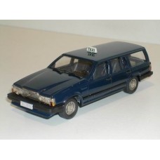 Volvo 740 Estate 1987 Taxi donkerblauw Rob Eddie 1:43 RE34