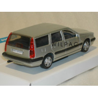 Volvo 850 Estate 1995 zilvergrijs metallic RHD RECHTS STUUR AHC 1:43