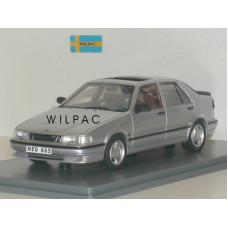 SAAB 9000 CS Aero zilvergrijs metallic NEO 1:43