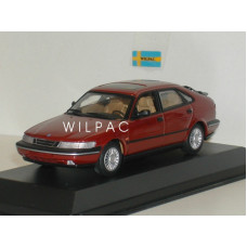 SAAB 900 SE 1995 aubergine metallic Minichamps 1:43