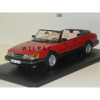 SAAB 900 Cabrio rood 1987 NEO 1:18