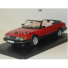 SAAB 900 Cabrio rood 1987 NEO 1:18