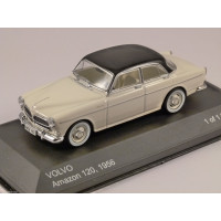 Volvo Amazon 1956 zwart wit WhiteBox 1:43