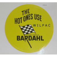 Bardahl sticker : the hot ones use..