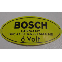 Sticker bobine Volvo Bosch 6 VOLT