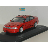 Volvo C70 coupé 1998 rood Minichamps 1:43