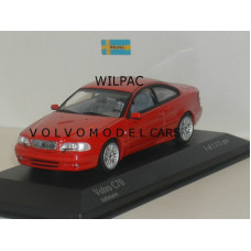 Volvo C70 coupé 1998 rood Minichamps 1:43