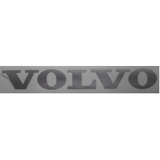 Sticker aluminium lichtmetalen velg VOLVO 90 x 11 mm. zilvergrijs