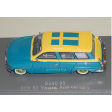 SAAB 95 50 jaar Nederlandse Saab Club NL SCN NEO 1:43