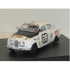 SAAB 96 1964 East African Safari Rally #28 Trofeu 1:43