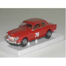 Volvo Amazon 1961 rood 1:87 2-deurs Rally Monte Carlo Brekina