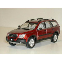 Volvo XC90 donkerrood metallic Minichamps 1:43