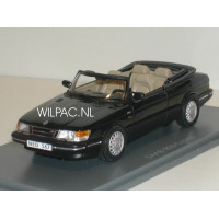 SAAB 900 Cabrio zwart 1987 NEO 1:43