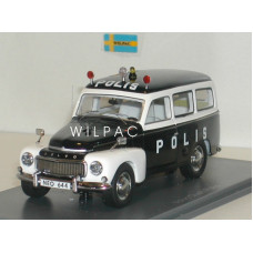 Volvo P210 PV445 Duett 1956 Polis / Zweedse Politie Neo 1:43