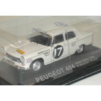 Peugeot 404 East Africa Safari Rally 1968 Atlas Altaya 1:43