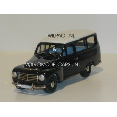 Volvo PV445 Duett 1953 blauw grijs Rob Eddie RE07A 1:43