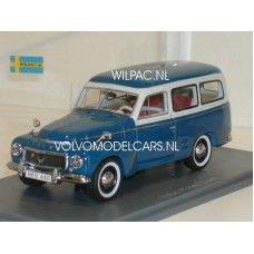 Volvo P210 PV445 Duett 1956 blauw/grijs NEO 1:43