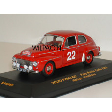 Volvo PV544 1965 Rally de Monte Carlo Nielsen Henriksen DK IXO 1:43