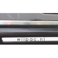 1129633 Reflecterende bumper striping sticker Volvo 200 serie 1981 + jonger