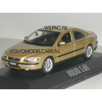 Volvo S60 2000 maya gold goud metalic Minichamps 1:43