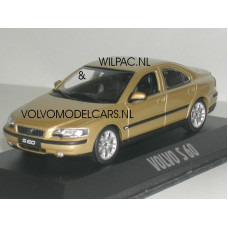 Volvo S60 2000 maya gold goud metalic Minichamps 1:43