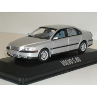 Volvo S80 1998 zilvergrijs metallic Minichamps 1:43