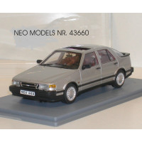 SAAB 9000 Turbo zilvergrijs metallic NEO 1:43