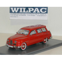 SAAB 95 1964 rood NEO 1:43