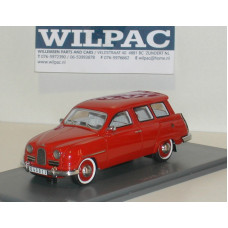 SAAB 95 1964 rood NEO 1:43