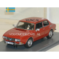 SAAB 99 1971 rood 2 deurs NEO 1:43