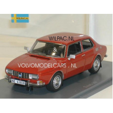 SAAB 99 1971 rood 2 deurs NEO 1:43