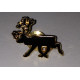PIN rendier zwart