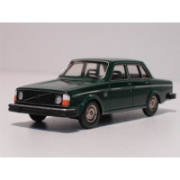 Volvo 244 240 1975 donkergroen Tin Wizard 1:43