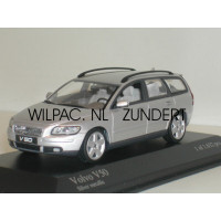 Volvo V50 2003 zilvergrijs metallic Minichamps 1:43