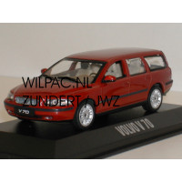 Volvo V70 2000 rood metallic Minichamps 1:43