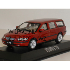 Volvo V70 2000 rood metallic Minichamps 1:43