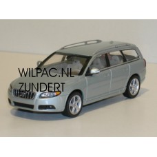 Volvo V70 2007 glacier blue metallic Motorart 1:43