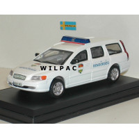 Volvo V70 2000 Rendörseg Hongaarse Politie Cararama 1:43
