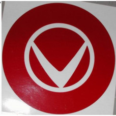 Sticker wieldop Volvo Amazon P1800 PV -1964 voor 654108