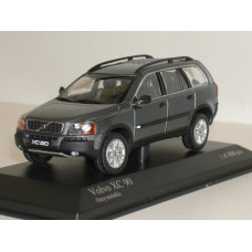 Volvo XC90 grijs metallic Minichamps 1:43 2003