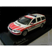 Volvo V70 2000 Polizei kanton Schwyz Zwitserland Minichamps 1:43