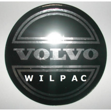 3D sticker wieldop Volvo 90 mm CORONA chroom dome