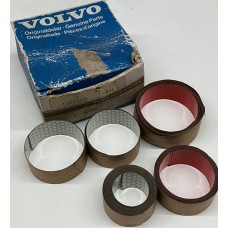 1188369 NOS INCOMPLETE set reflecterende bumper striping sticker Volvo 700 serie
